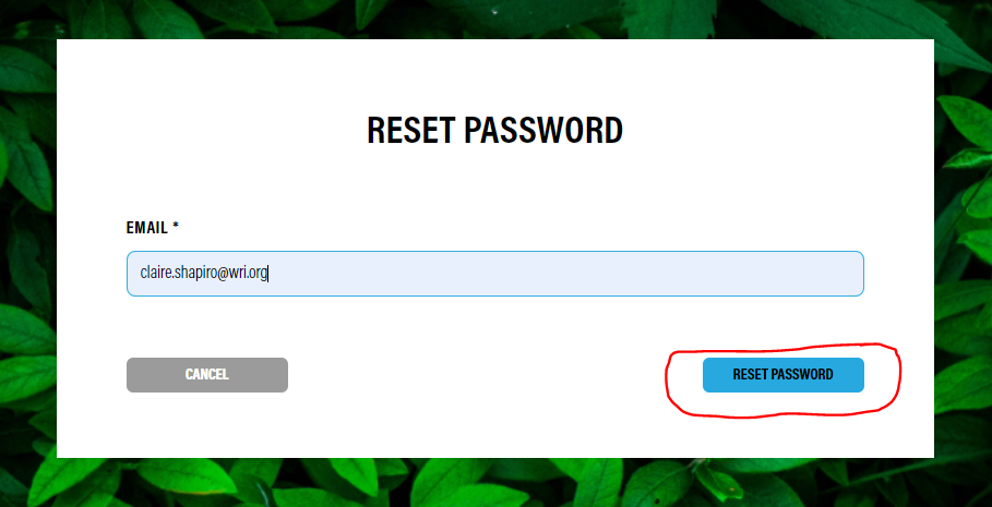 How To Reset Your Password On Terramatch Terramatch Help Center 