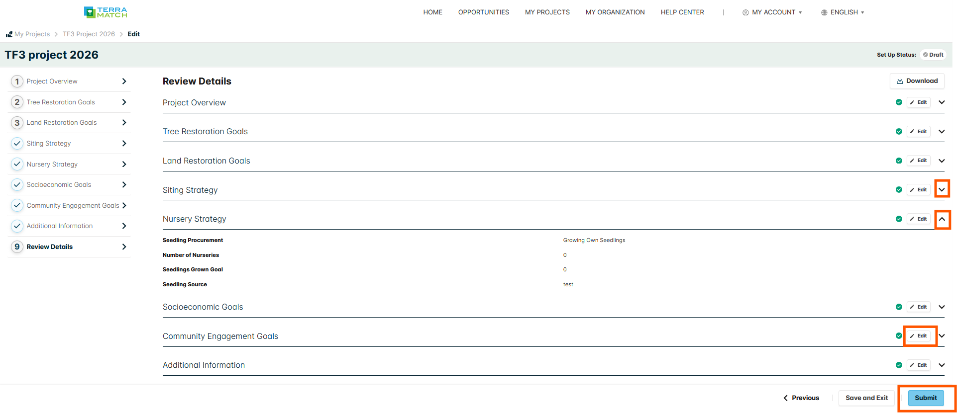 actions - review page.png